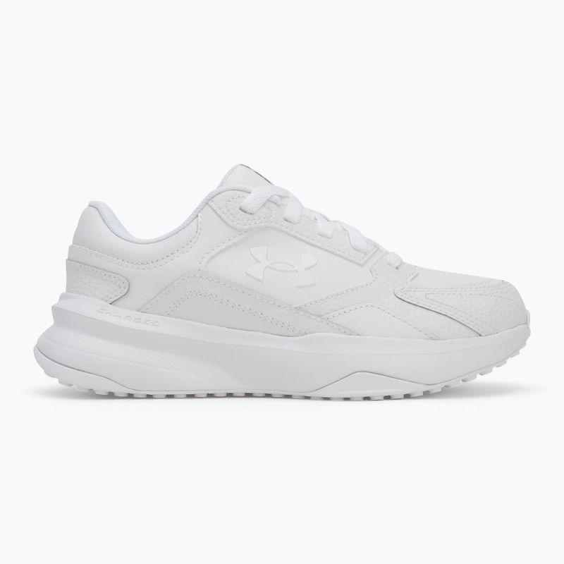 Trainingsschuhe Damen Under Armour Edge Leather white/white/white 2