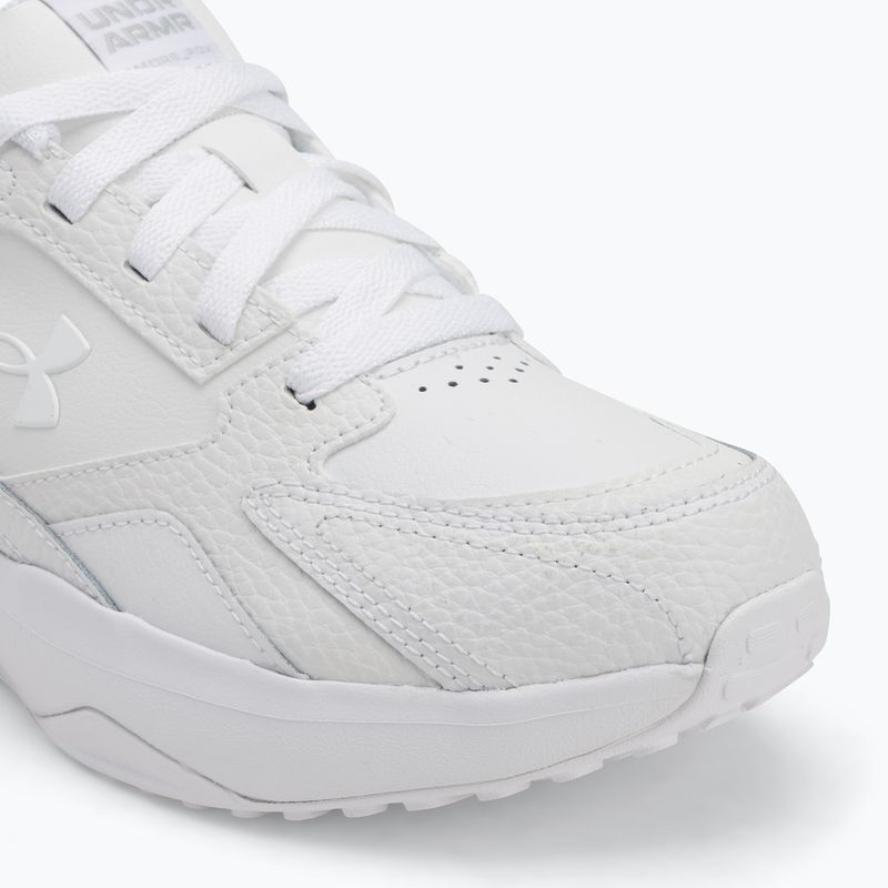 Trainingsschuhe Damen Under Armour Edge Leather white/white/white 7