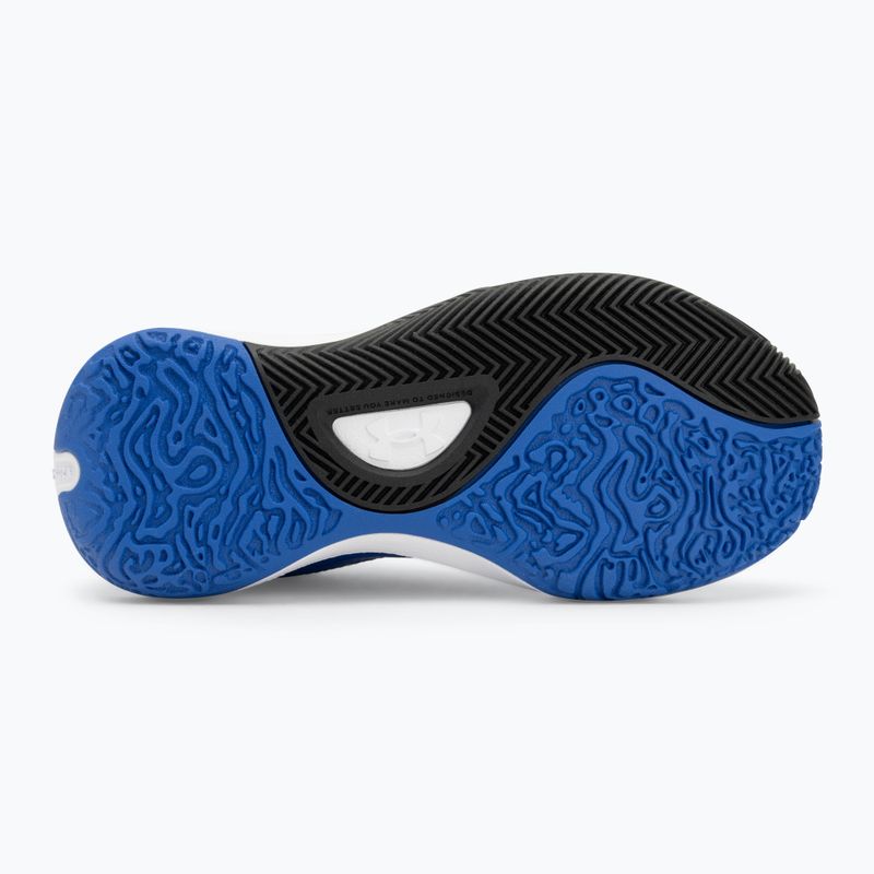 Under Armour GS Lockdown 7 Team Royal/schwarz/weiß Kinder Basketballschuhe 4