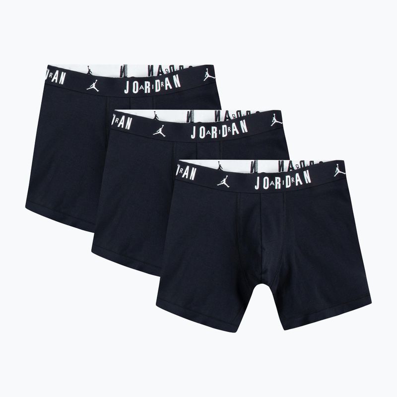 Herrenboxershorts Jordan JHM Flight Cotton Core 3 pairs black