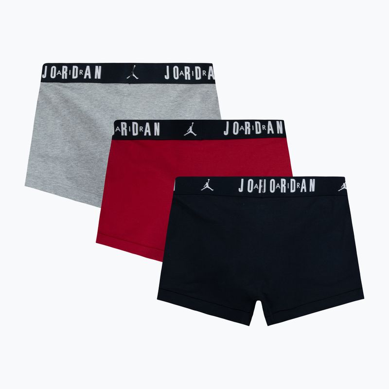 Herren-Boxershorts Nike Jrdan JHM Flight Cotton Trunk 3 pairs gym red/black 2