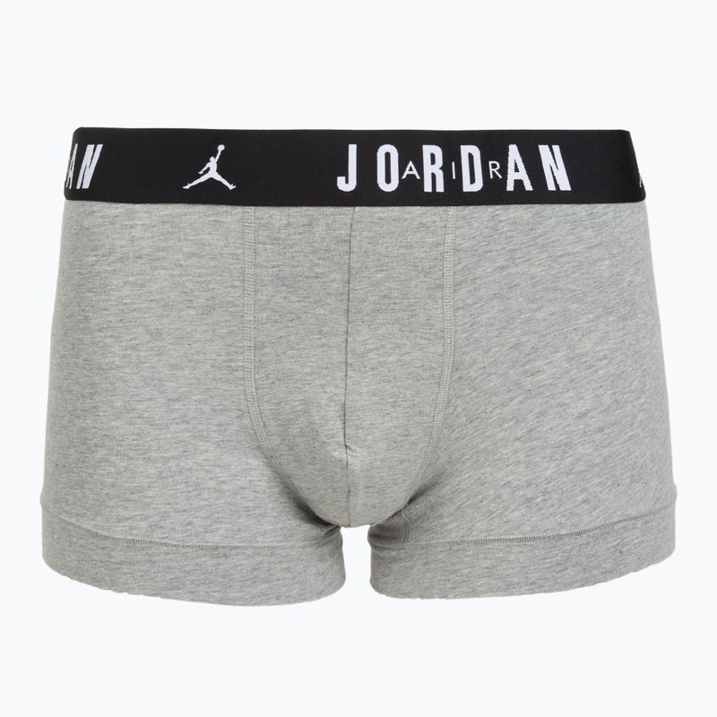 Herren-Boxershorts Nike Jrdan JHM Flight Cotton Trunk 3 pairs gym red/black 2