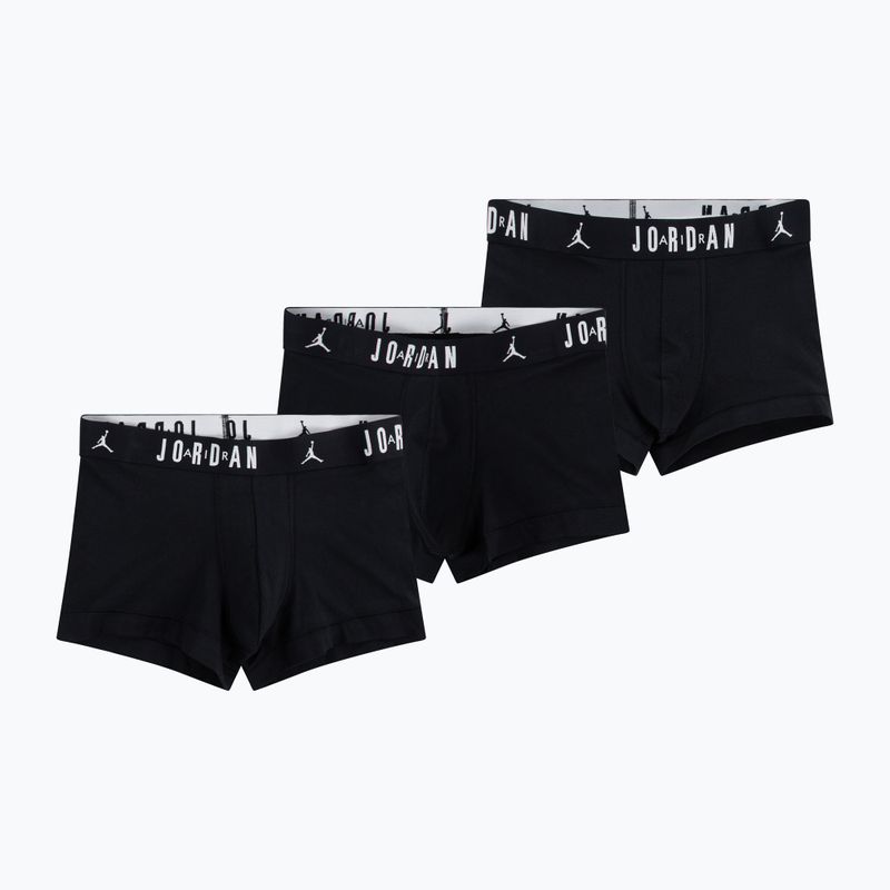 Herren-Boxershorts Nike Jrdan JHM Flight Cotton Trunk 3 pairs black