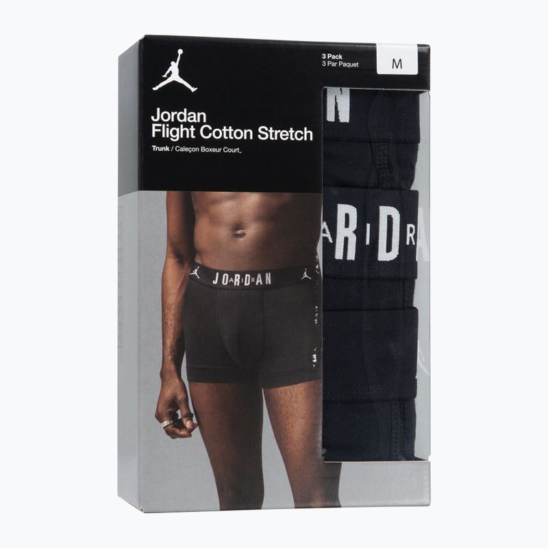 Herren-Boxershorts Nike Jrdan JHM Flight Cotton Trunk 3 pairs black 6