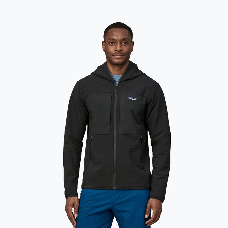 Patagonia R2 TechFace Hoody Herren Softshelljacke schwarz