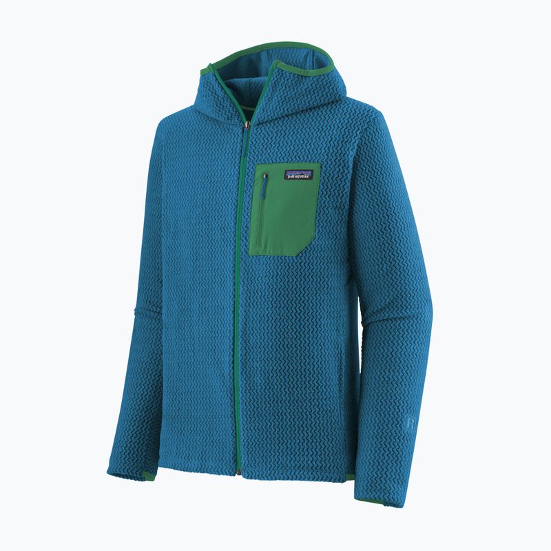 Herren Patagonia R1 Air Full-Zip Schiff blau Trekking-Sweatshirt 3