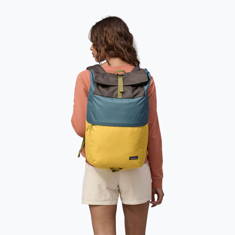 Patagonia Fieldsmith Roll Top Backpack 30 l Surfbrett gelb/Abalone blau 6