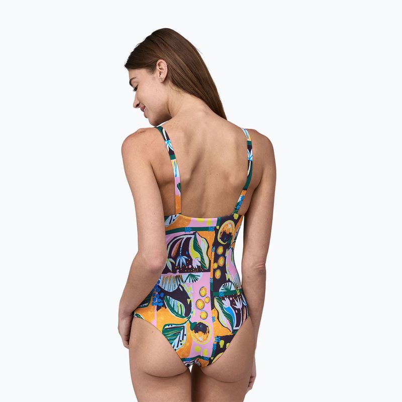 Patagonia Sunny Tide Badeanzug einteilig ilsand seeds / milkweed mauve 3