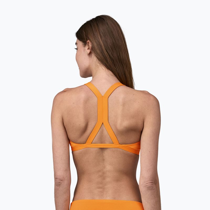 Patagonia Bottom Turn Badeanzug Top ripple / kishu orange 3