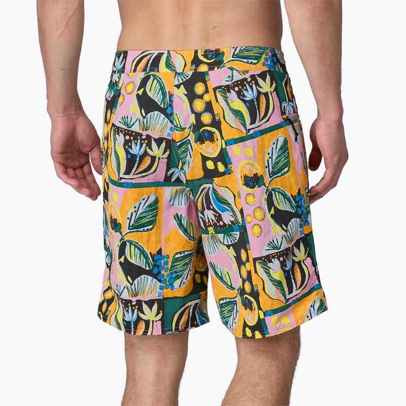 Badeshorts Herren Patagonia Wavefarer Boardshorts island seeds/milkweed mauve 2
