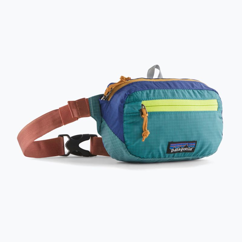 Bauchtasche Patagonia Ultralight Black Hole Mini Hip Pack 1 l patchwork/subtidal blue
