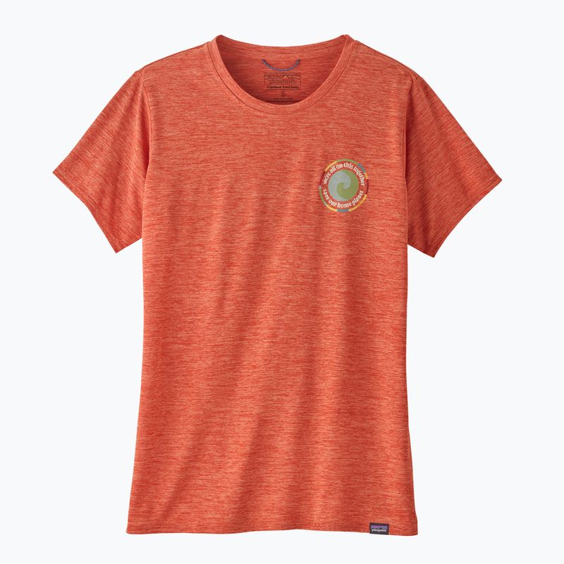 Damenshirt Patagonia Cap Cool Daily Graphic Shirt unity fitz/pimento red x-dye 3