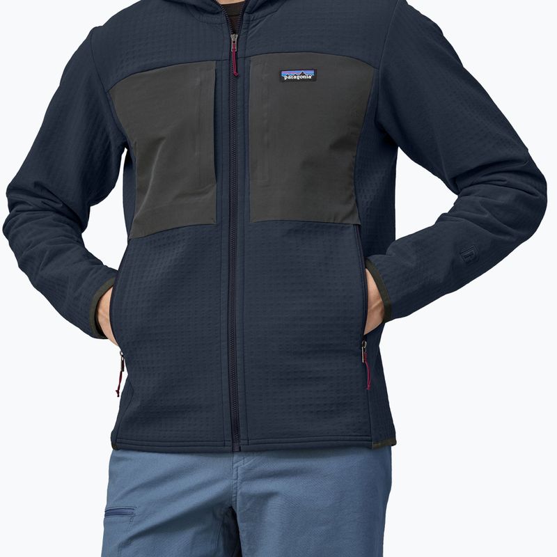 Herren Patagonia R2 TechFace Softshell Jacke neu navy 6