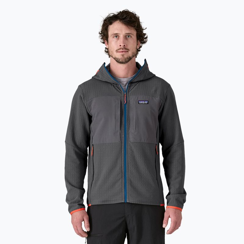 Herren Patagonia R2 TechFace Softshell Jacke forge grau