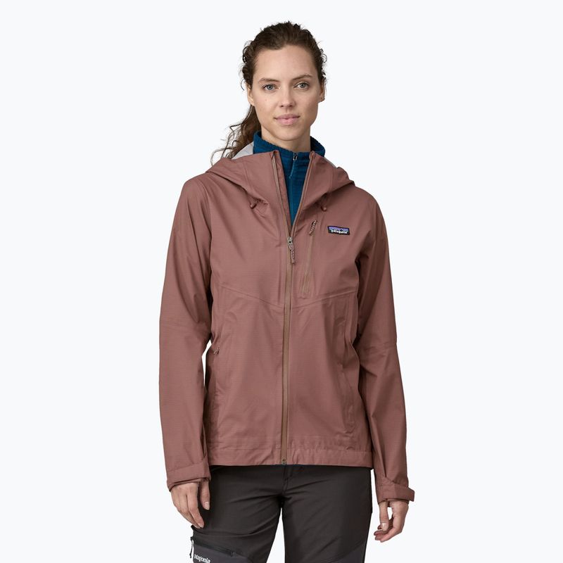 Damen Patagonia Granite Crest Regenjacke dulse mauve