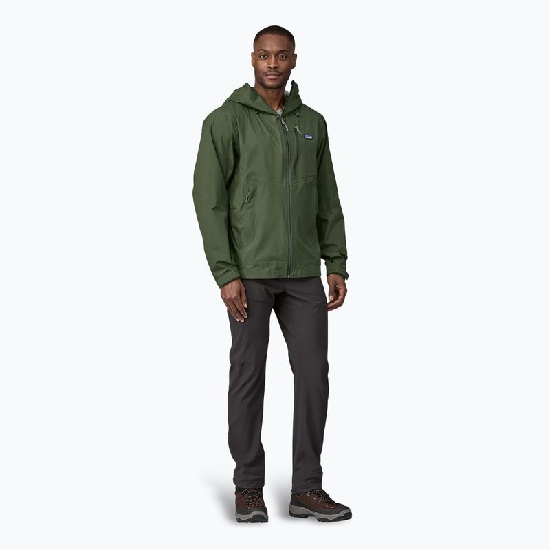 Herren Patagonia Granite Crest Regenjacke torrey pine grün 2