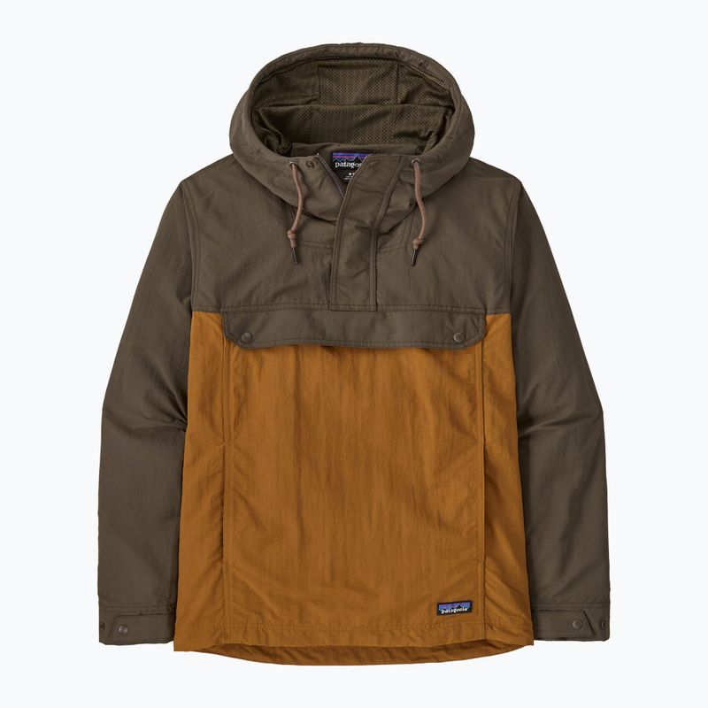 Patagonia Isthmus Anorak Schutz braun Männer Windjacke