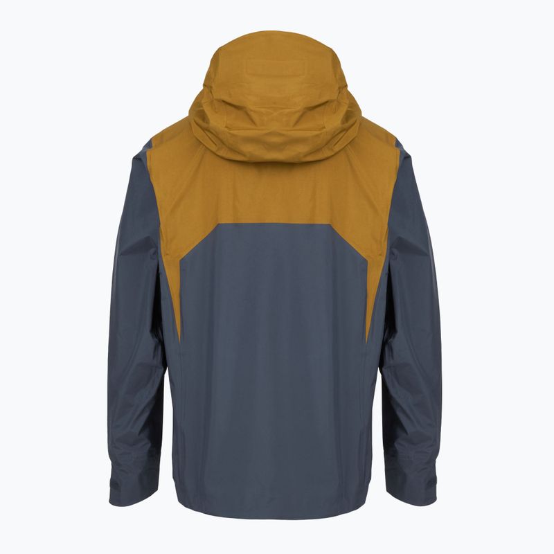 Männer Patagonia Super Free Alpine raptor braun regen Jacke 2