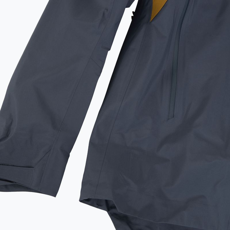 Männer Patagonia Super Free Alpine raptor braun regen Jacke 4