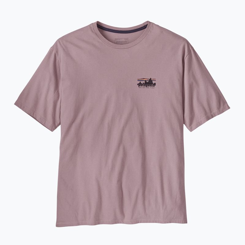 Patagonia '73 Skyline Organic stürmisches lila Herren-T-Shirt 4