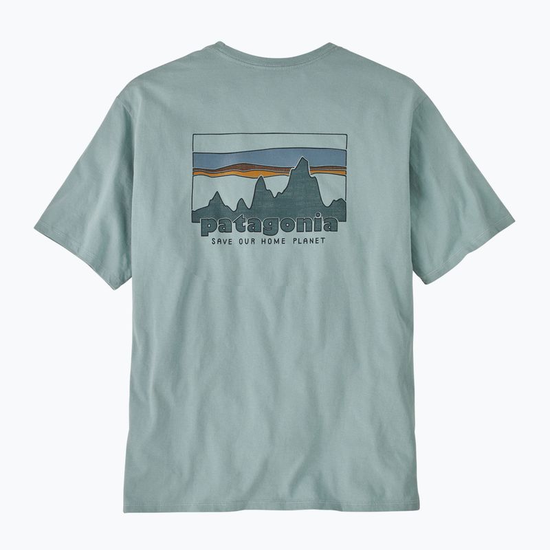 Patagonia Herren-T-Shirt '73 Skyline Bio-Thermal blau 5