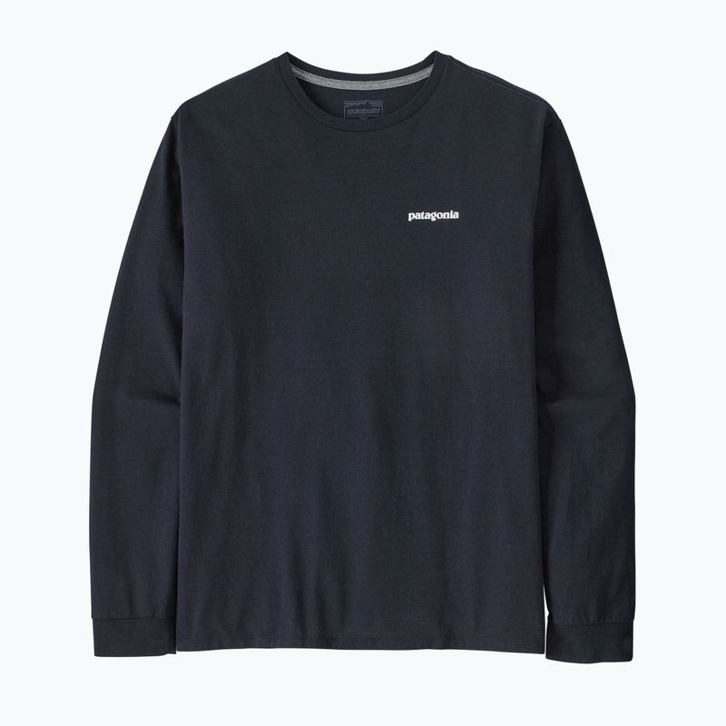 Herren Patagonia P-6 Logo Responsibili Longsleeve neu navy 3