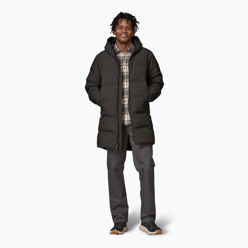 Herren-Daunenmantel Patagonia Jackson Glacier Parka schwarz 2