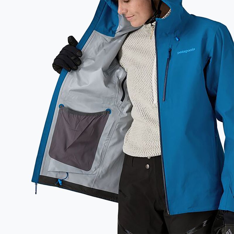 Patagonia Damen Regenjacke Triolet endlos blau 6