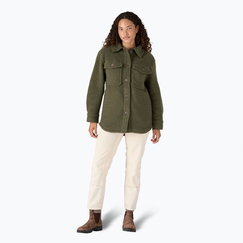 Jacke Damen Patagonia Retro Pile Shacket pine needle green 2