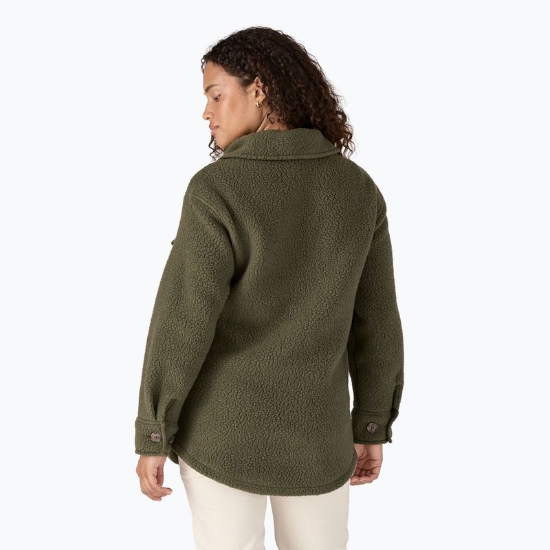 Jacke Damen Patagonia Retro Pile Shacket pine needle green 3