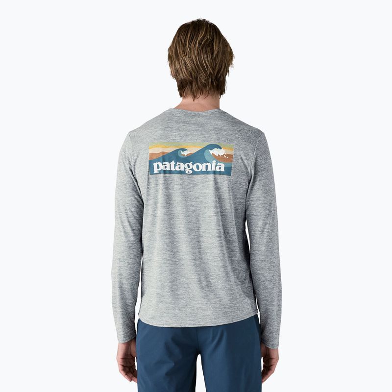 Herren Patagonia Cap Cool Daily Graphic Shirt-Waters Boardshort Logo abalone blau/federgrau 2