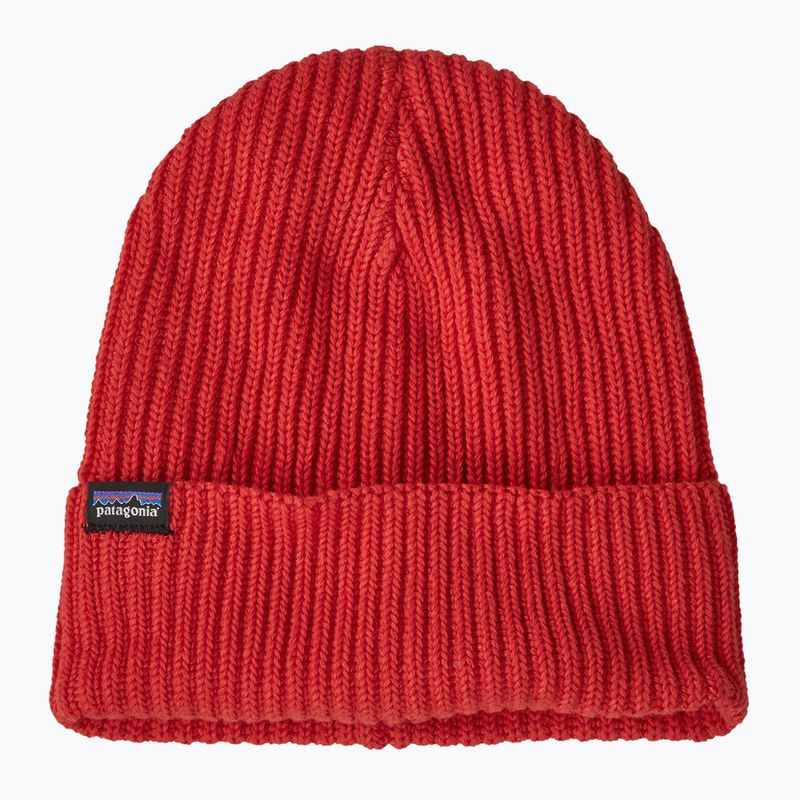 Patagonia Fishermans Rolled Beanie Wintermütze madder rot