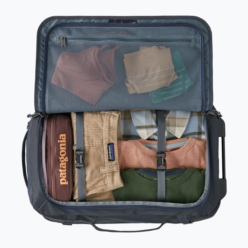 Patagonia Black Hole Wheeled Duffel 40 l smolder blau Reisetasche 3