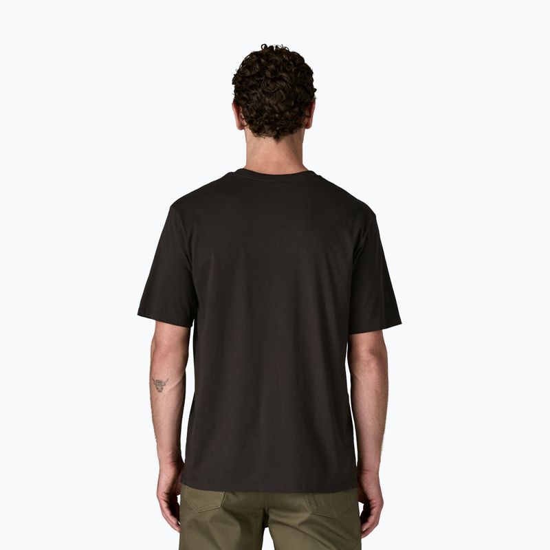 Herren Patagonia Daily Pocket Tee schwarz 2