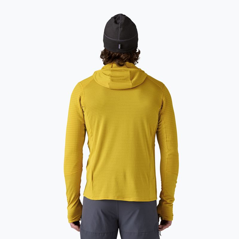 Patagonia R1 Hybrid Pullover Hoody Herren Softshelljacke Bündel grün 2