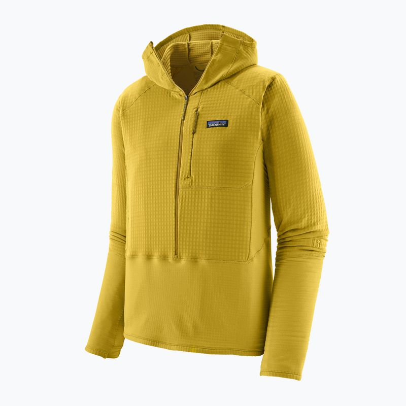 Patagonia R1 Hybrid Pullover Hoody Herren Softshelljacke Bündel grün 3
