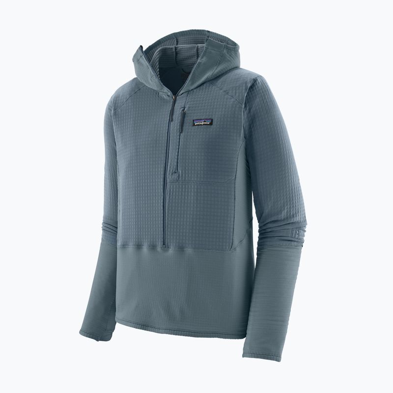 Herren Patagonia R1 Hybrid Pullover Softshell Jacke Utility blau 10