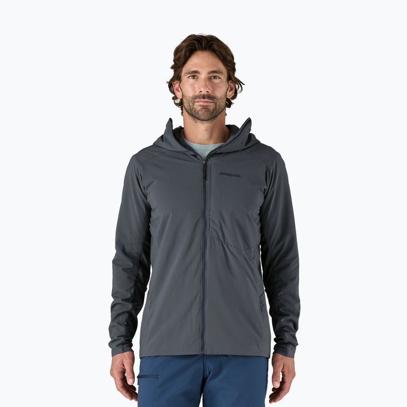 Herren Hybridjacke Patagonia Nano-Air Ultralight Full-Zip Hoody smolder blue