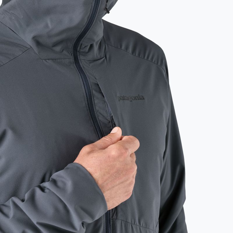 Herren Hybridjacke Patagonia Nano-Air Ultralight Full-Zip Hoody smolder blue 8