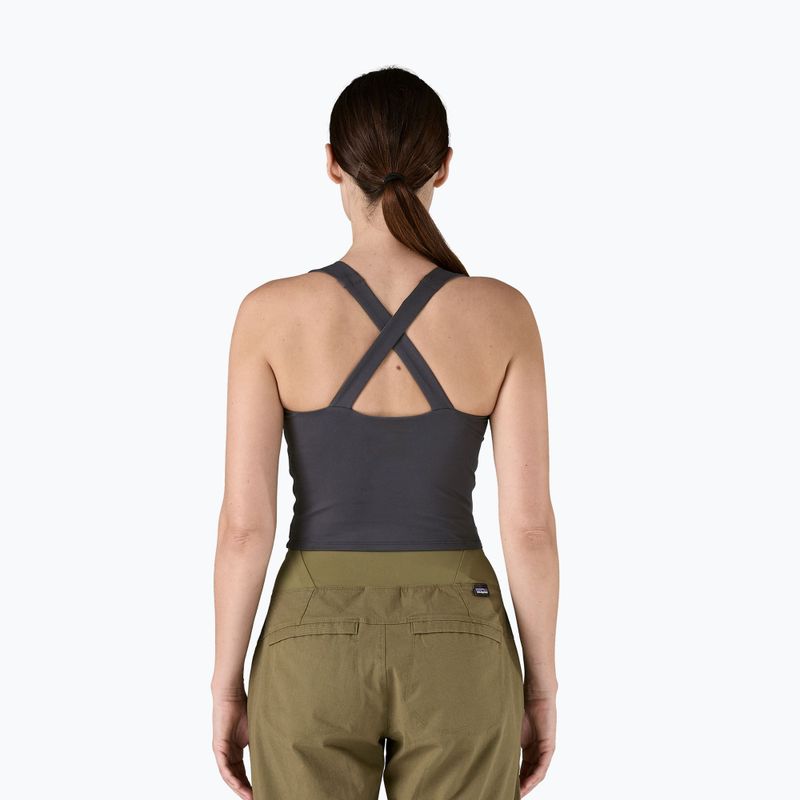 Damen-Trekking-T-Shirt Patagonia Reversible Tank schwarz 3