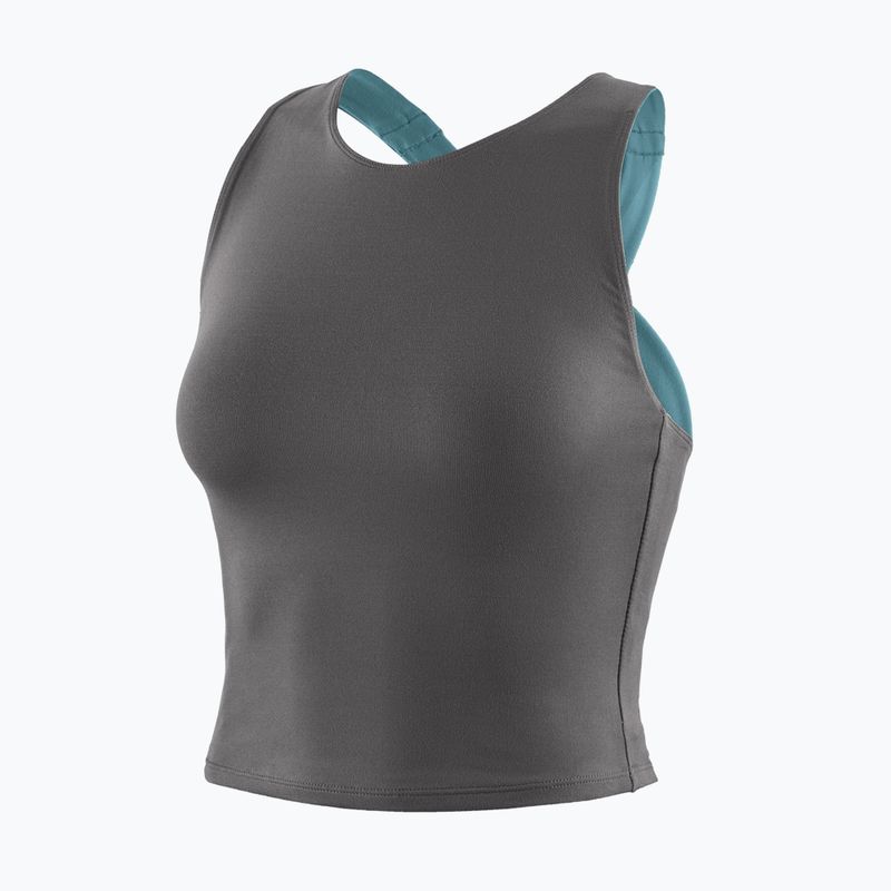Damen Patagonia Reversible Tank Feuchtgebiet blau Trekking-T-Shirt 7