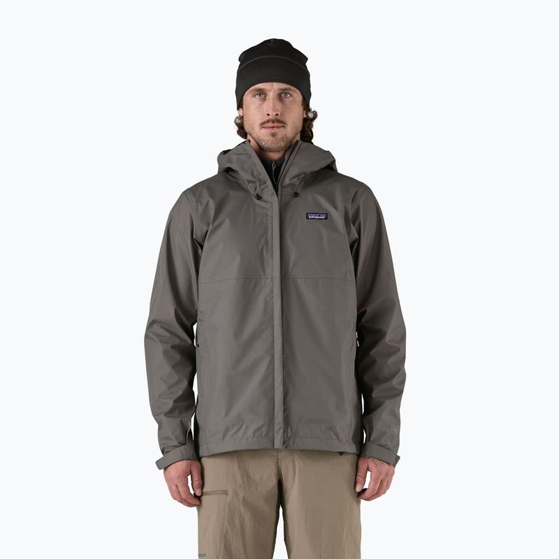 Herren Patagonia Torrentshell 3L Regenjacke edelgrau