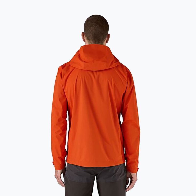 Herren Patagonia Granite Crest Regenjacke pollinator orange 2