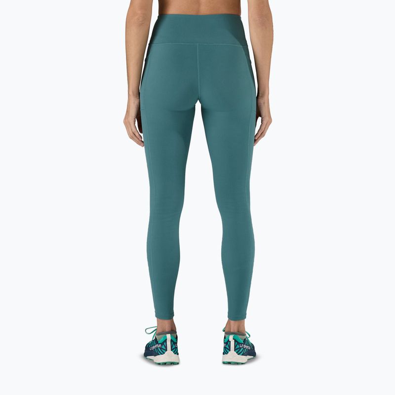 Patagonia Damen Leggings Maipo 7/8 Stash Feuchtgebiet blau 2