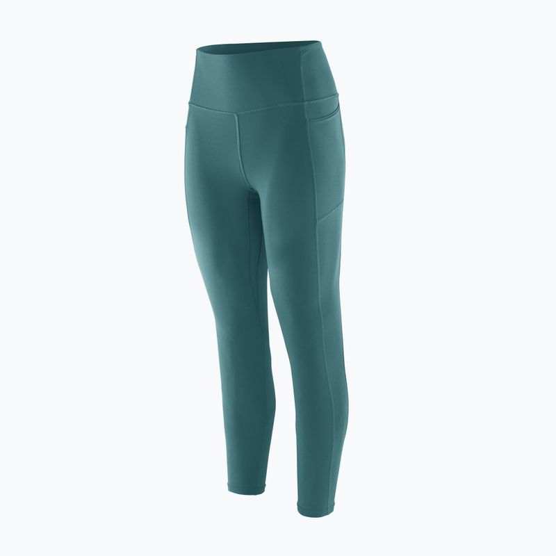 Patagonia Damen Leggings Maipo 7/8 Stash Feuchtgebiet blau 3