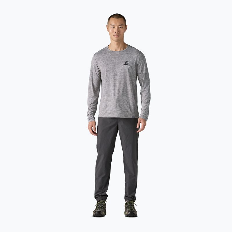 Herren Patagonia Cap Cool Daily Graphic Lands chouinard crest/feather grey Longsleeve 2