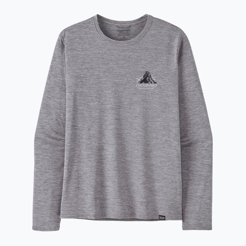 Herren Patagonia Cap Cool Daily Graphic Lands chouinard crest/feather grey Longsleeve 4