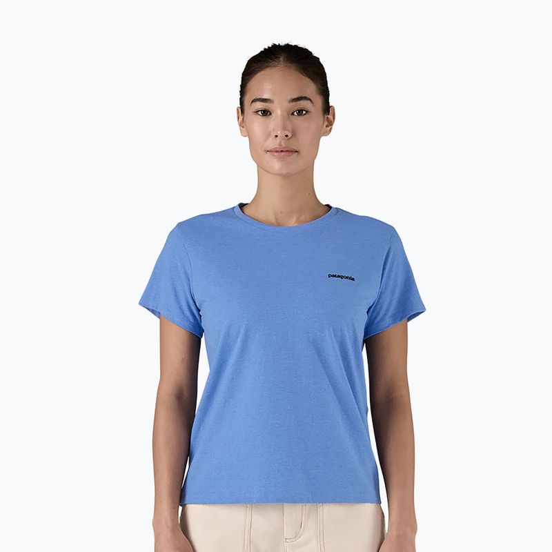 Patagonia P-6 Logo Responsibili-Tee Damen reichlich blau