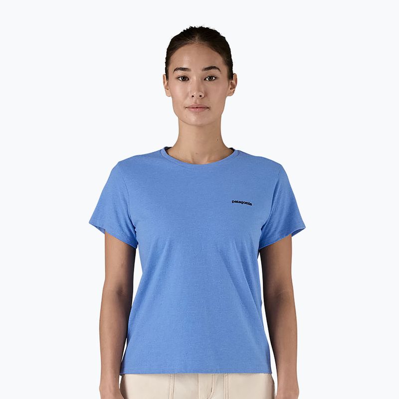 Patagonia P-6 Logo Responsibili-Tee Damen reichlich blau 7