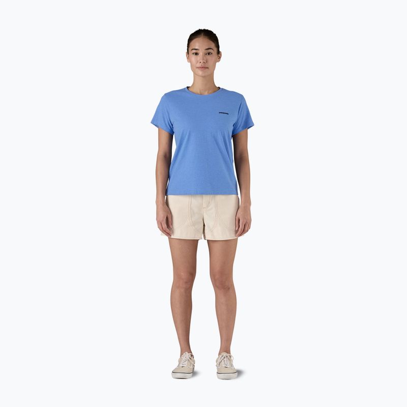 Patagonia P-6 Logo Responsibili-Tee Damen reichlich blau 8